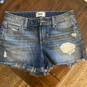 Paige Jean shorts size 26